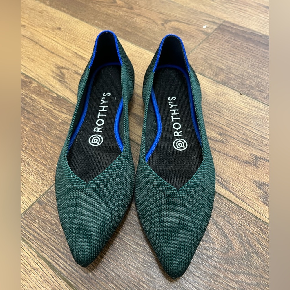 Rothy’s Emerald Green 7.5
